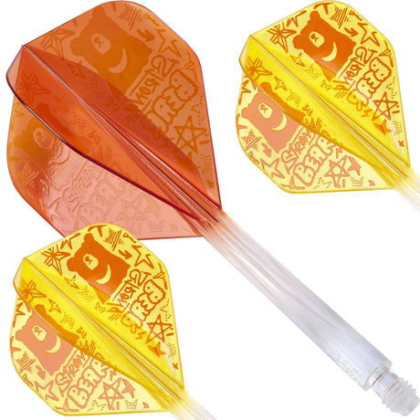 Condor AXE Player Dart Flights - Standard - Strong Bear Long