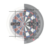 Granboard 132 - Professional Electronic - Soft Tip Dartboard - White