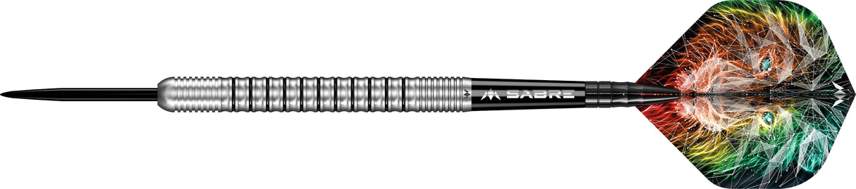 Mission Dominik GrÃ¼llich Darts - Steel Tip - 95% Tungsten - Silver-Black Rings