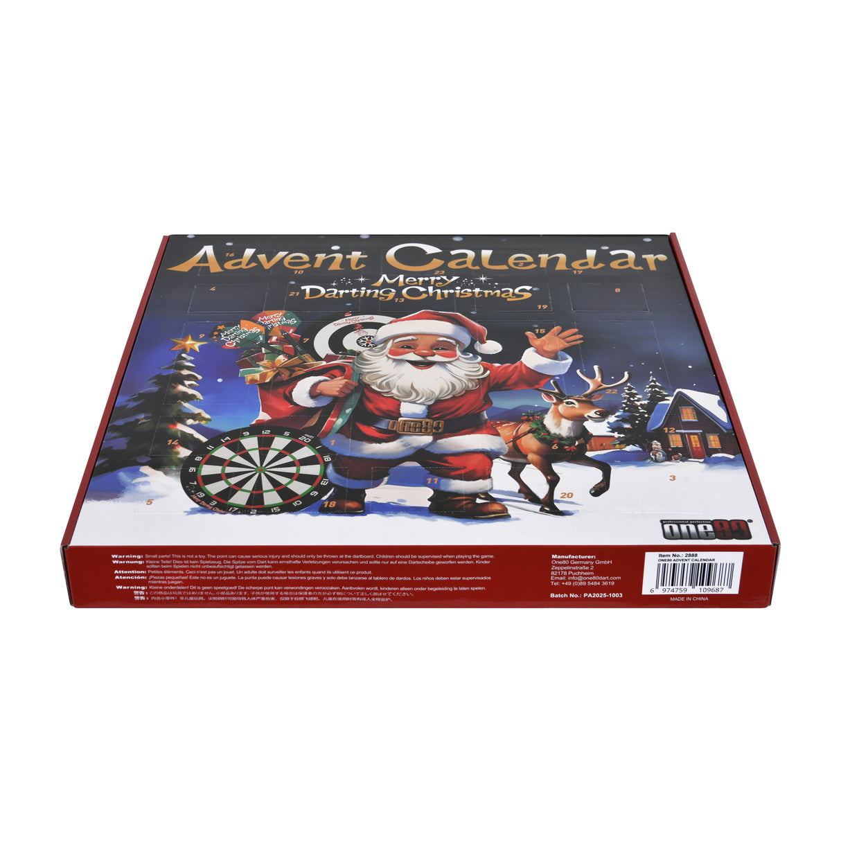 One80 Darts Adventskalender – Der ultimative Countdown für Dartspieler