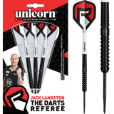 Unicorn Darts Schiedsrichter Darts - Stahlspitze - 90% Tungsten - Jack Langston