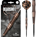 Mission Dead Shot Darts - Stahlspitze - 95% Tungsten - Bronze