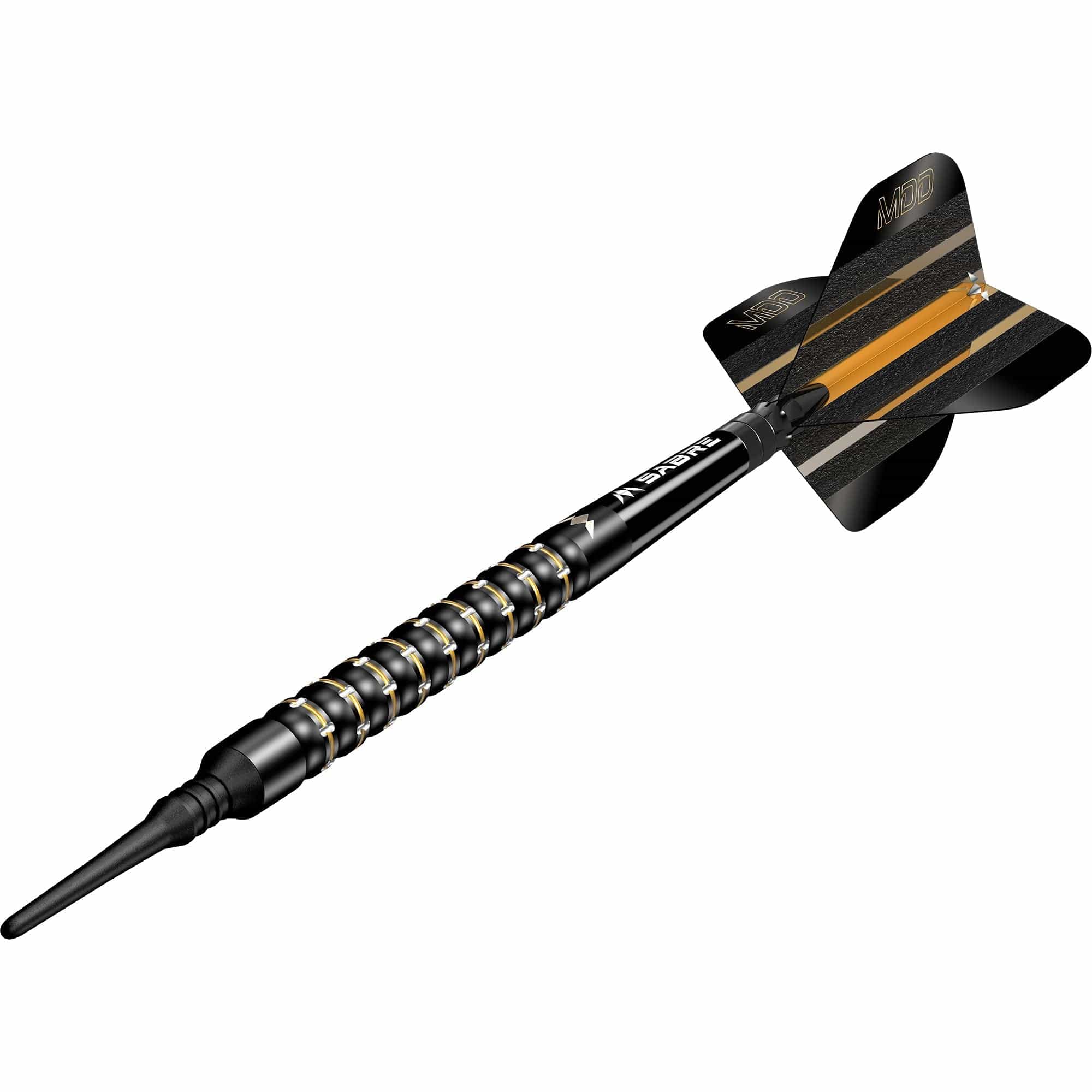 Mission Mike De Decker Darts – Weiche Spitze – 95 % Wolfram – Schwarz