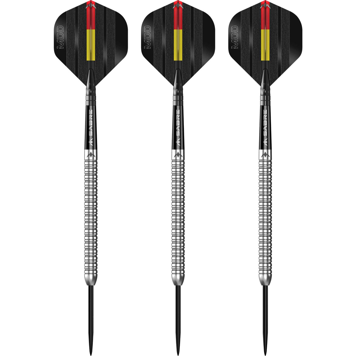 Mission Mike De Decker Darts - Steel Tip - 95% Tungsten - Silver