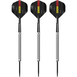 Mission Mike De Decker Darts - Steel Tip - 95% Tungsten - Silver