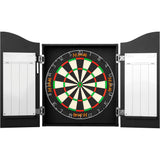 Def Leppard Dartboard-Schrank – Offiziell lizenziert – C7 – Premium Schwarz – Rock of Ages
