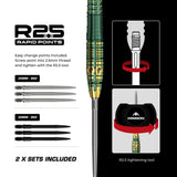 Mission Devon Petersen R2.5 Darts - Stahlspitze - 95% Tungsten