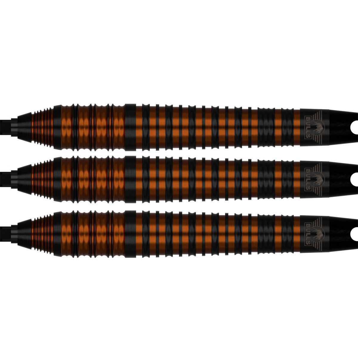 Bulls Dirk van Duijvenbode CP Darts - Stahlspitze - 80% Tungsten - Schwarz
