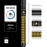 Mission Collab Series R2.5 Darts - Stahlspitze - 95% Tungsten - Jake Kenyon
