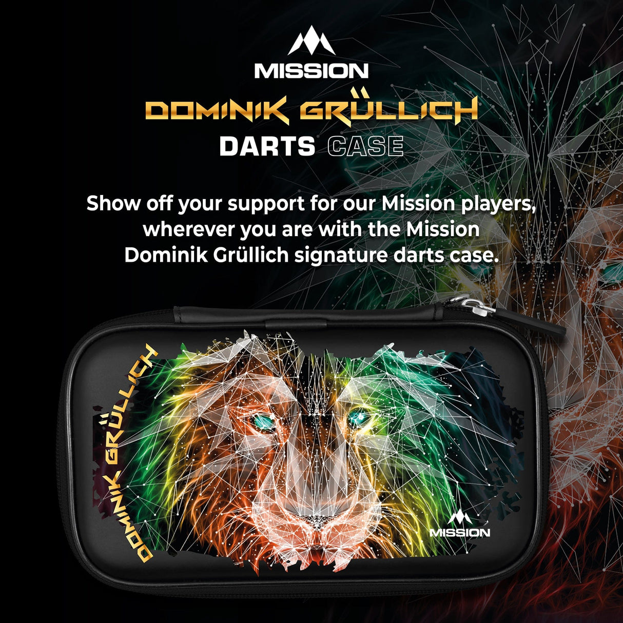 Mission Darts Players- EVA Dart Case - Dominik GrÃ¼llich