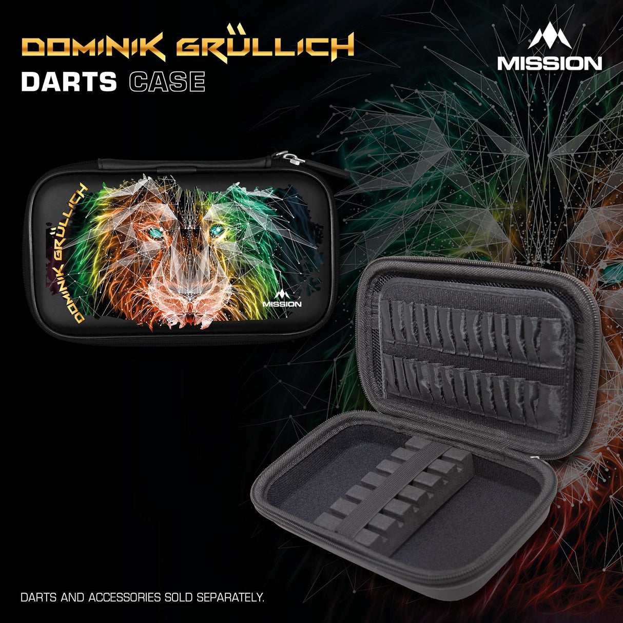 Mission Darts Players- EVA Dart Case - Dominik GrÃ¼llich