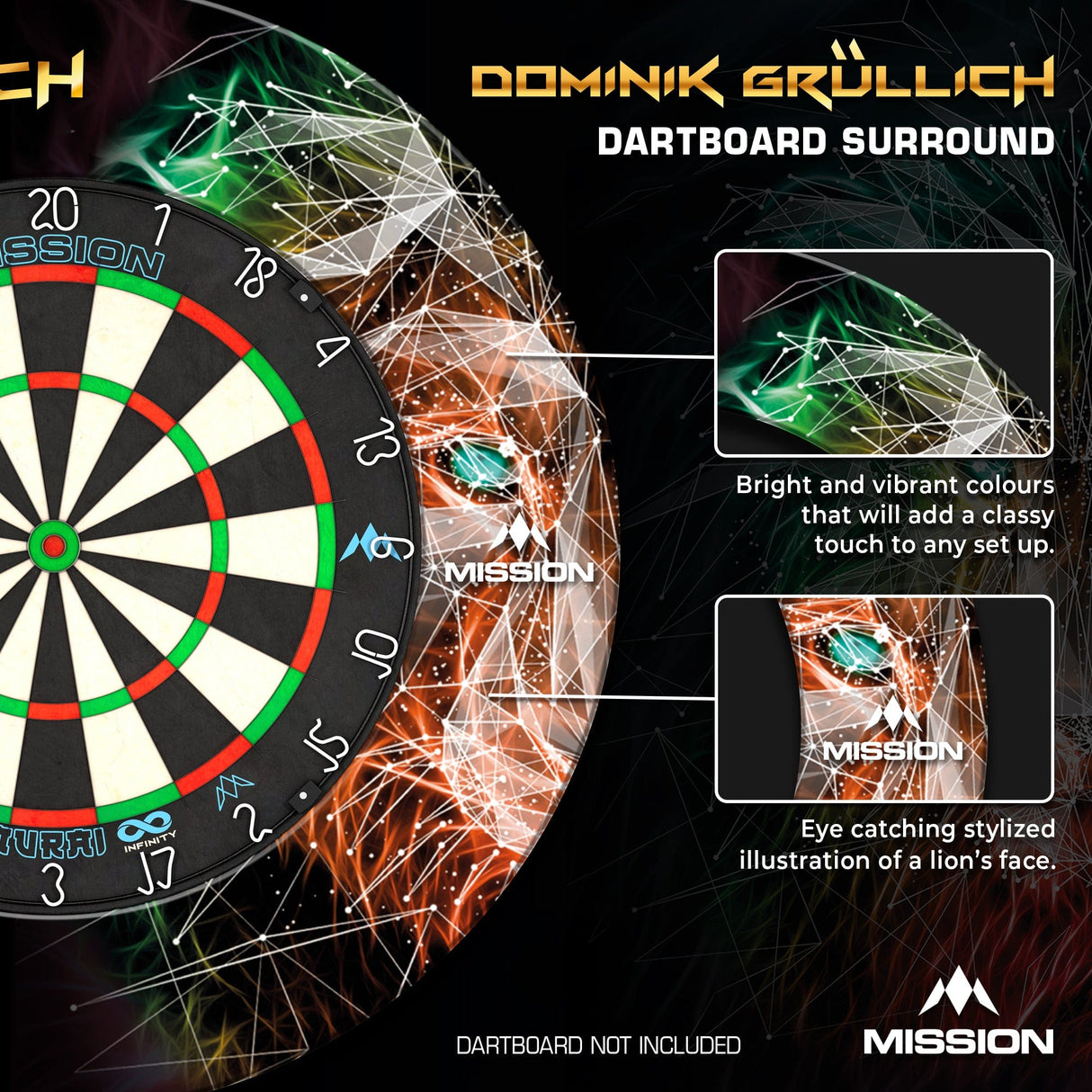 Mission Darts Players- Surround - Dominik GrÃ¼llich