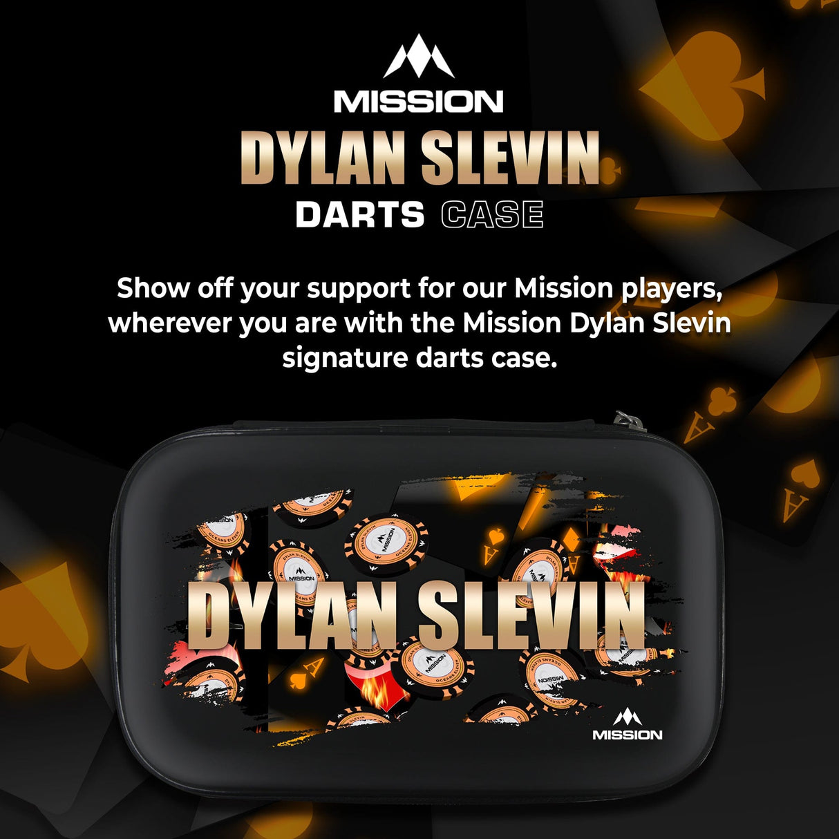 Mission Darts Players- EVA Dart Case - Dylan Slevin