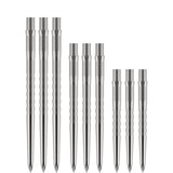 Mission Caliburn Austauschbare Dartspitzen - Geriffelt - Silber