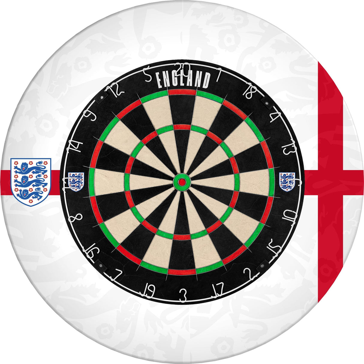 England Football Dartboard Surround - Official Licensed - S2 - St George Cross