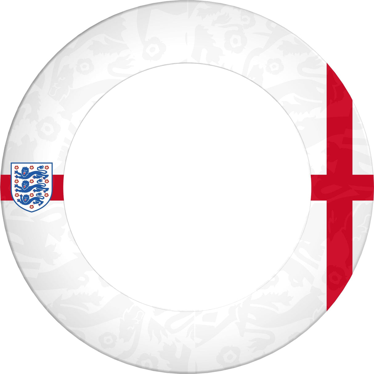 England Football Dartboard Surround - Official Licensed - S2 - St George Cross