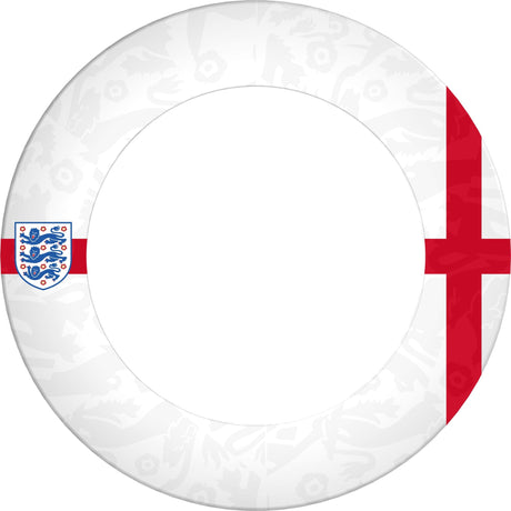 England Football Dartboard Surround - Official Licensed - S2 - St George Cross