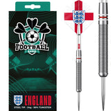 England Football Darts – Steel Tip Tungsten – Offizielles Lizenzprodukt – Logo – 24 g