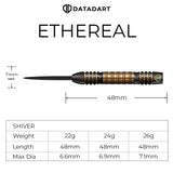 Datadart Ethereal Darts - Stahlspitze - 90% Tungsten