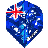 *Designa Patriot Dart Flights – Hologramm – Standard – Australien