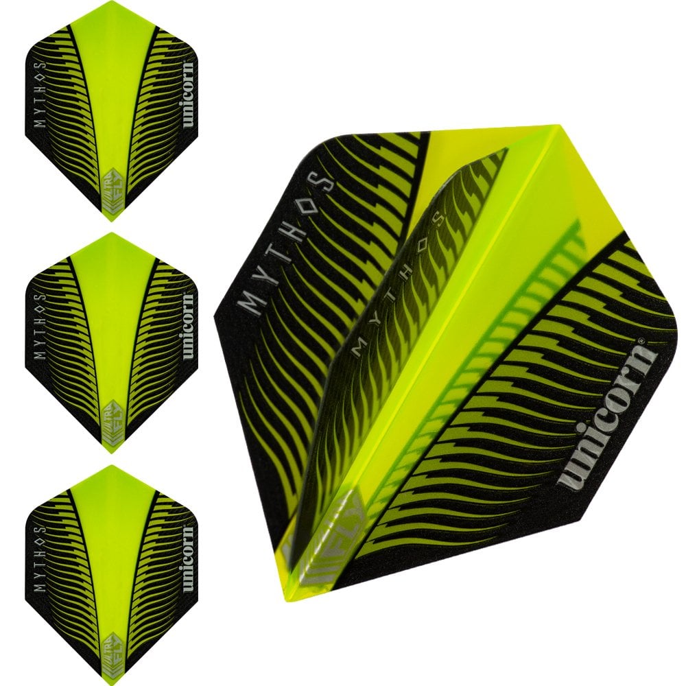 Unicorn Ultrafly Dart Flights - Std - Mythos - Griffin - Lime