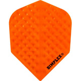 *Harrows Dimplex Dart Flights - Standard Shape - Plain Colours Plain Orange