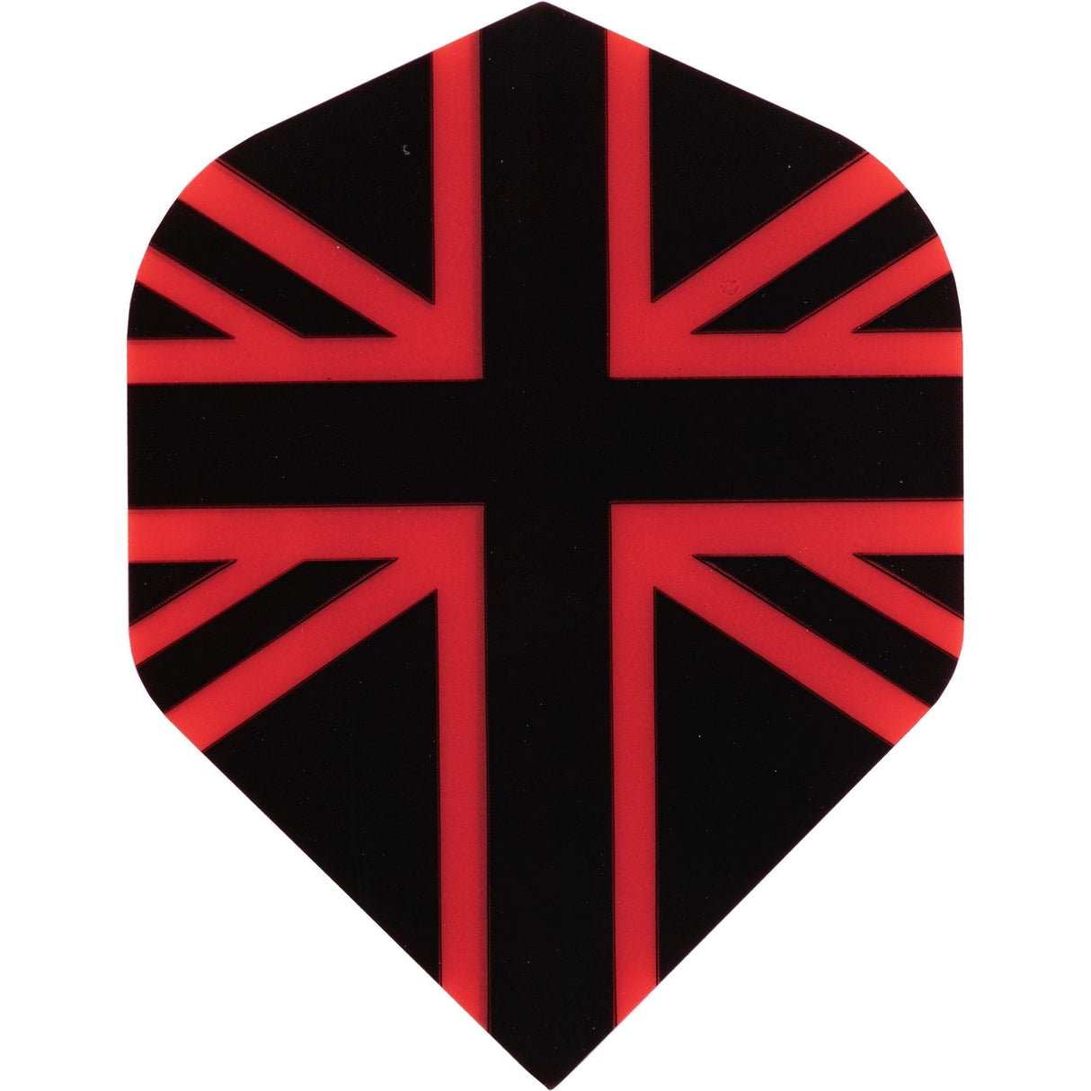 *Designa Dart Flights - Std - Union Jack - Black Red