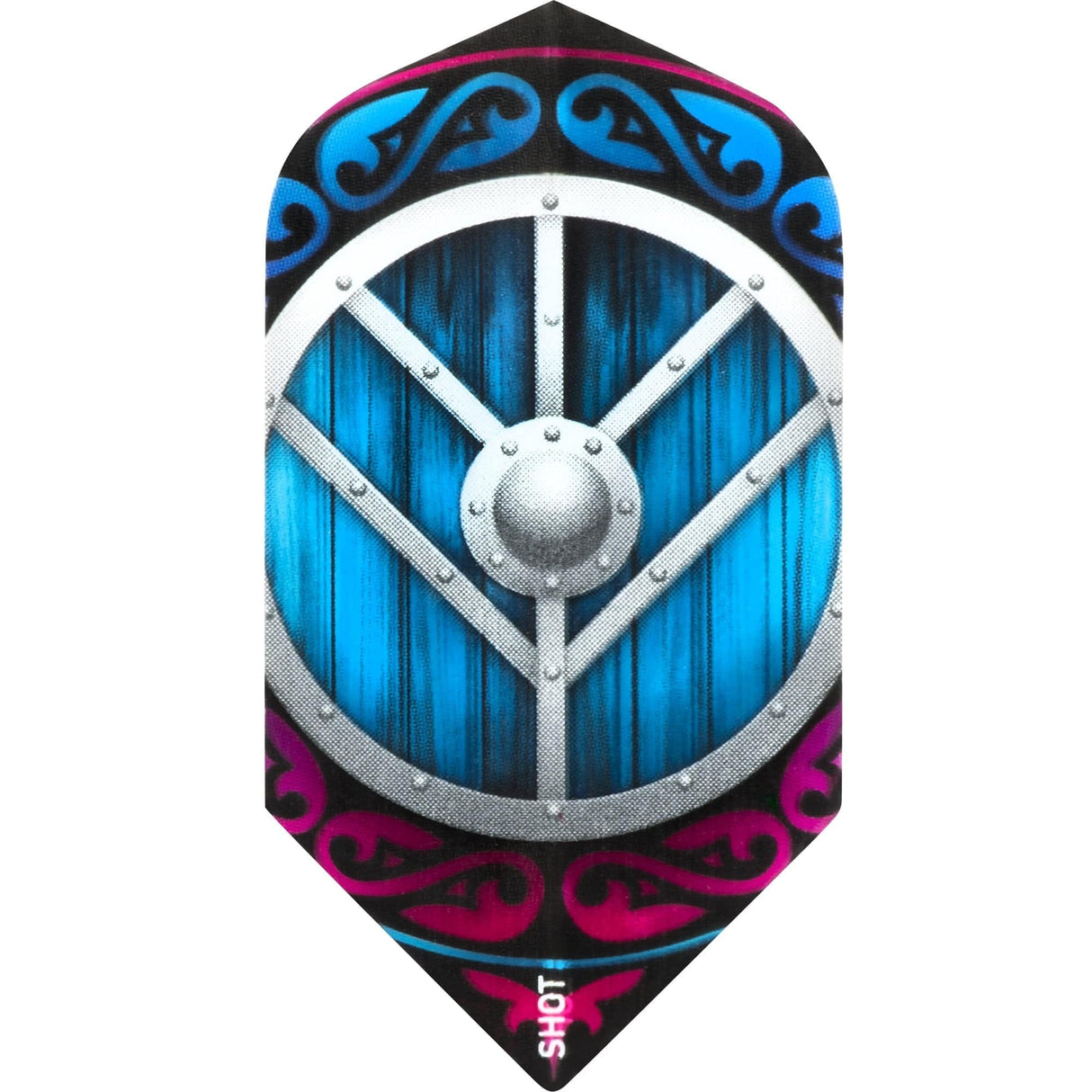 *Shot Viking Dart Flights - 100 Micron - Slim - Shield Maiden