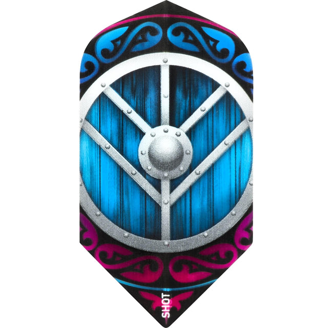 *Shot Viking Dart Flights - 100 Micron - Slim - Shield Maiden