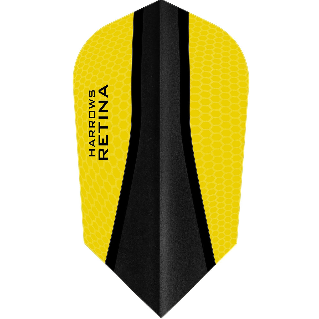 *Harrows Retina-X Dart Flights - Slim Yellow