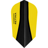 *Harrows Retina-X Dart Flights - Slim Yellow