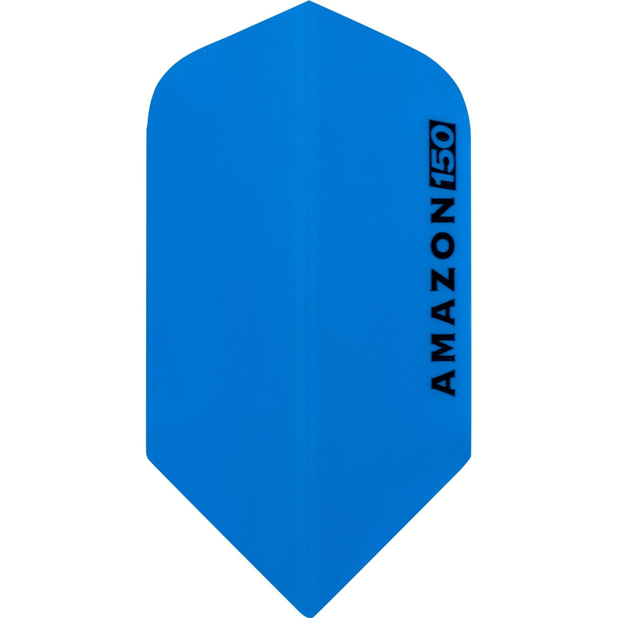 Amazon Dart Flights - 150 Micron - Ultra Strong - Slim - Black and Blue
