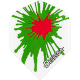 *Designa Dart Flights – Extra Strong – Std – Bullseye Splat