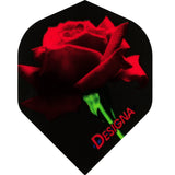 **Designa Dart Flights – Extra Stark – Standard – Rote Rose
