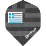 *Designa Dart Flights – Extra Strong – Std – Griechenland