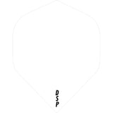 *Dart Flights - Poly Plain Original - Std White