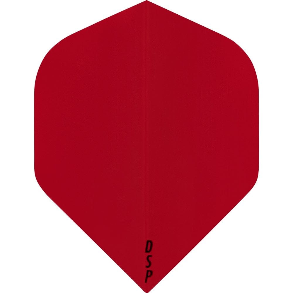 *Dart Flights - Poly Plain Original - Std Red