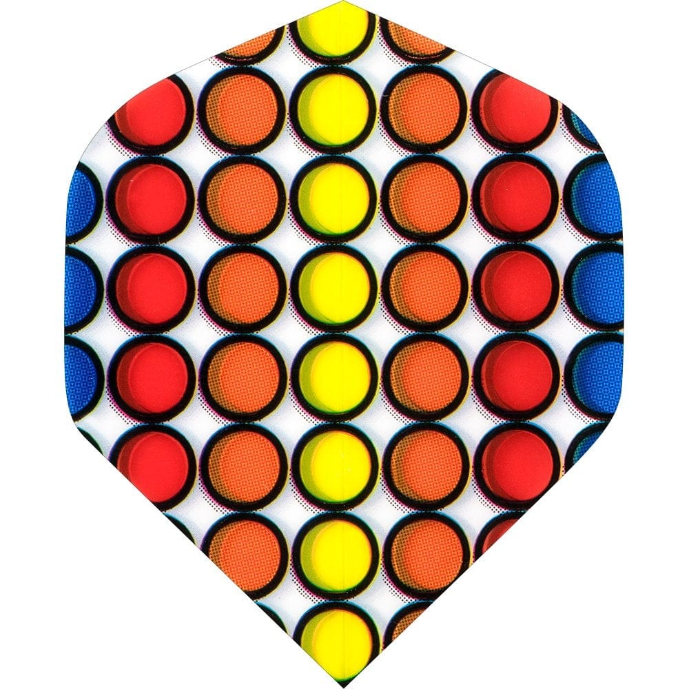 Dart Flights – Poly Metronic – Extra Strong – Std – Multi Balls