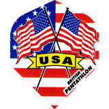 *Dart Flights - British Pentathlon - Extra Strong - Std - USA
