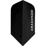Amazon Dart Flights - 150 Micron - Ultra Strong - Slim - Black and Blue