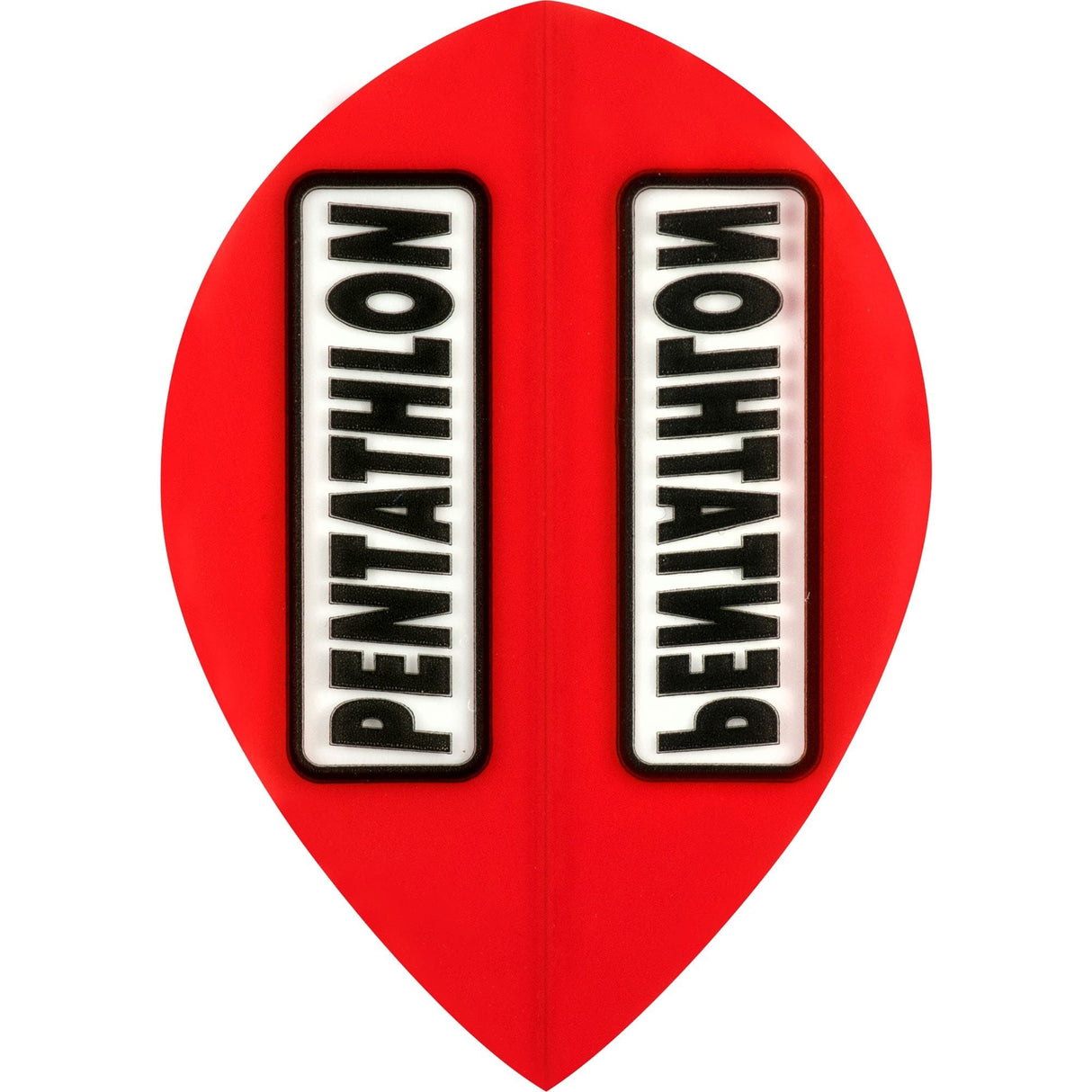 *Dart Flights - Pentathlon Colours - Extra Strong - Pear Red