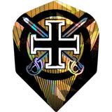 *Harrows Dart Flights - Hologram Strong - Holographic - Std - Swords