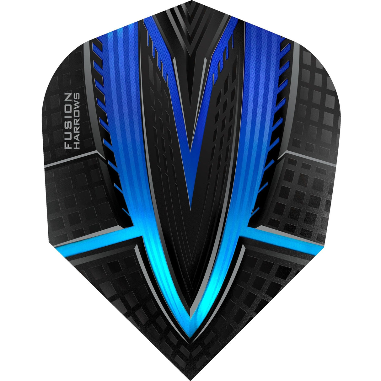 *Harrows Fusion Dart Flights - 100 Micron - No6 - Std Blue