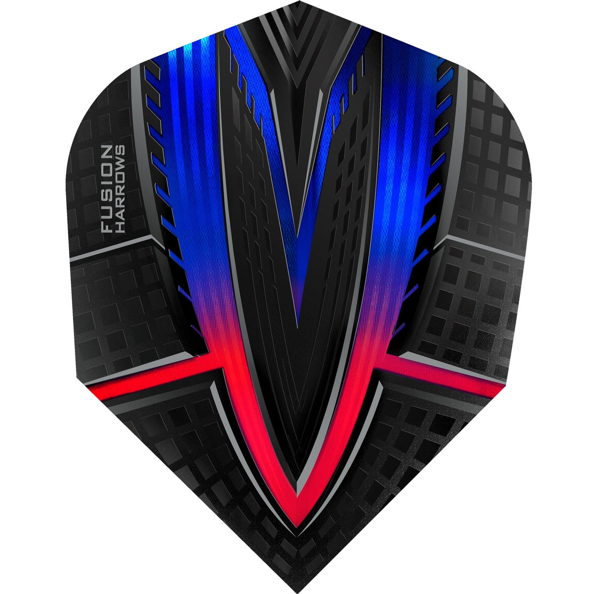 *Harrows Fusion Dart Flights - 100 Micron - No6 - Std Red
