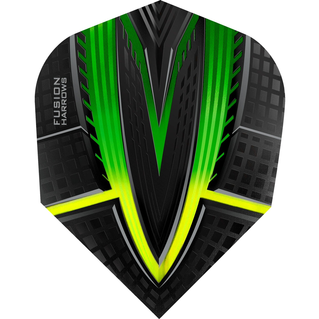 *Harrows Fusion Dart Flights - 100 Micron - No6 - Std Yellow