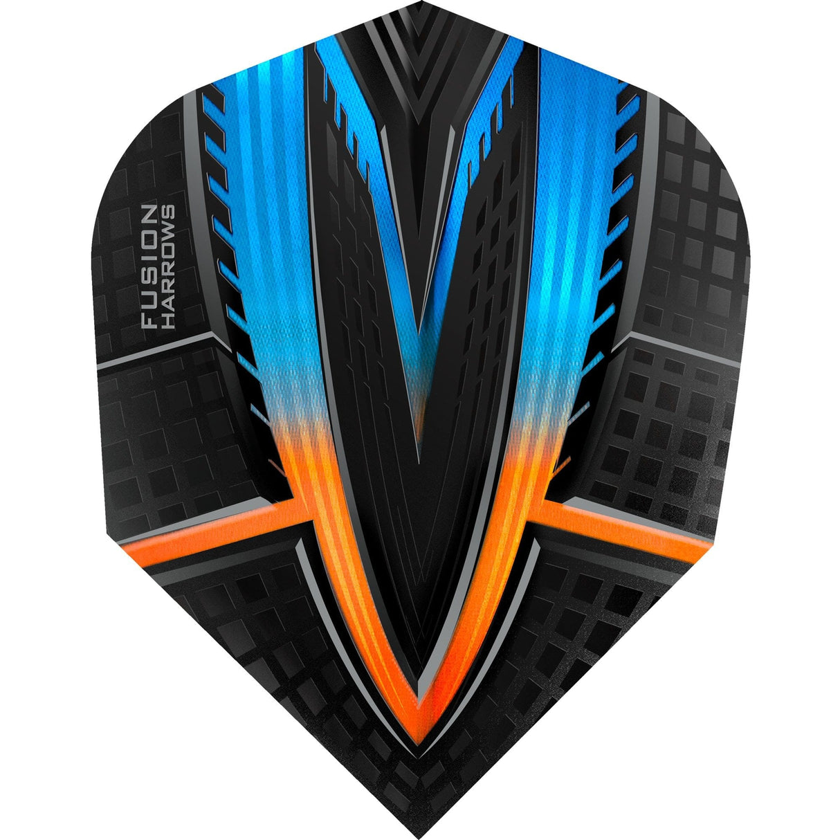 *Harrows Fusion Dart Flights - 100 Micron - No6 - Std Orange