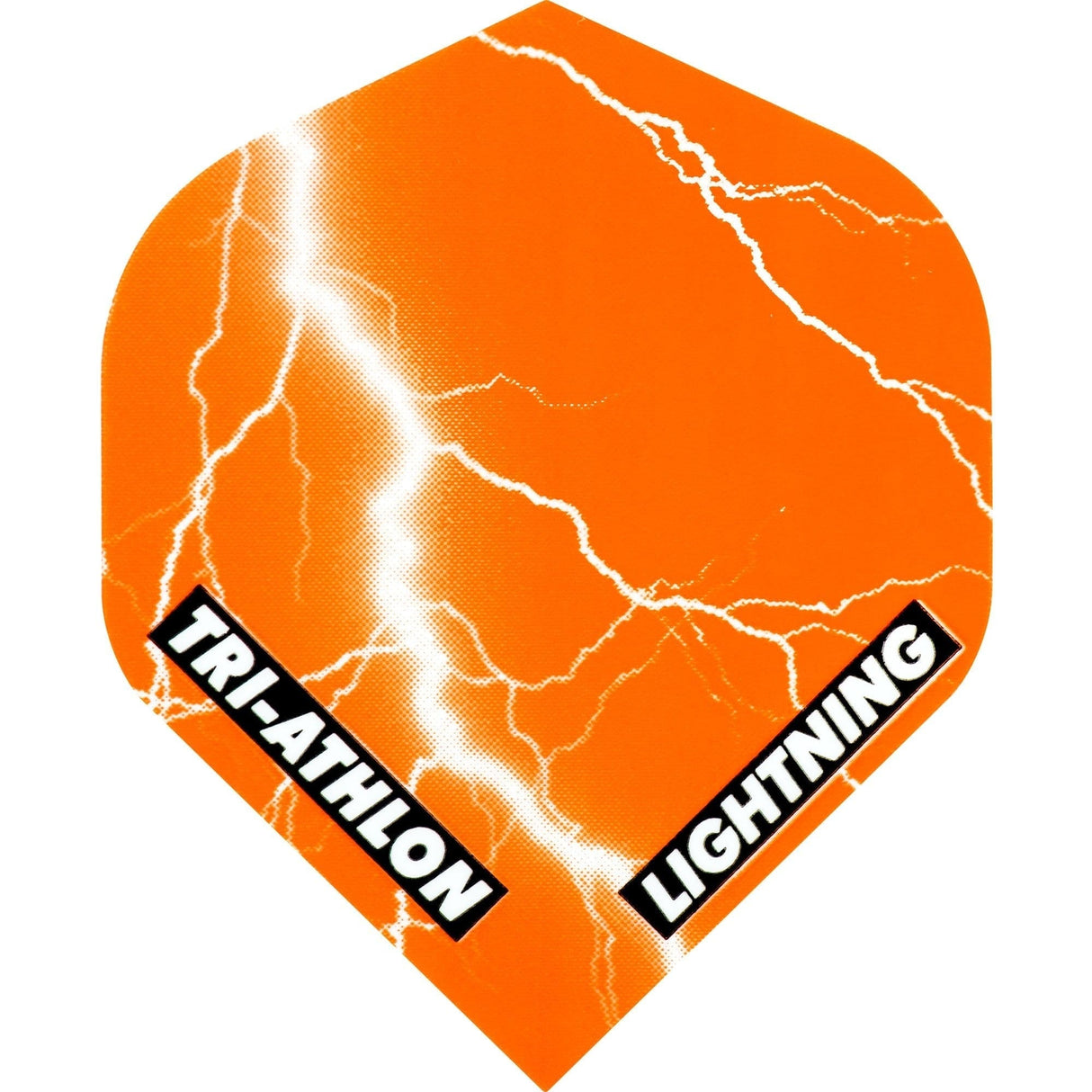 *McKicks Lightning Dart Flights - Std - Tri-athlon Orange