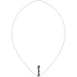 *Designa DSX100 Dart Flights - Pear White