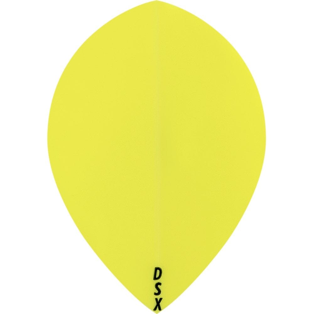 *Designa DSX100 Dart Flights - Pear Yellow