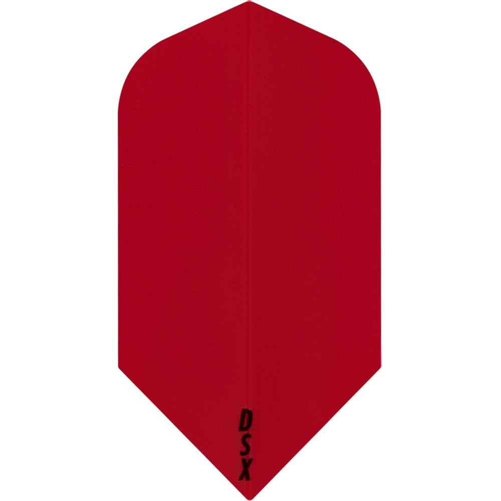 *Designa DSX100 Dart Flights - Slim Red
